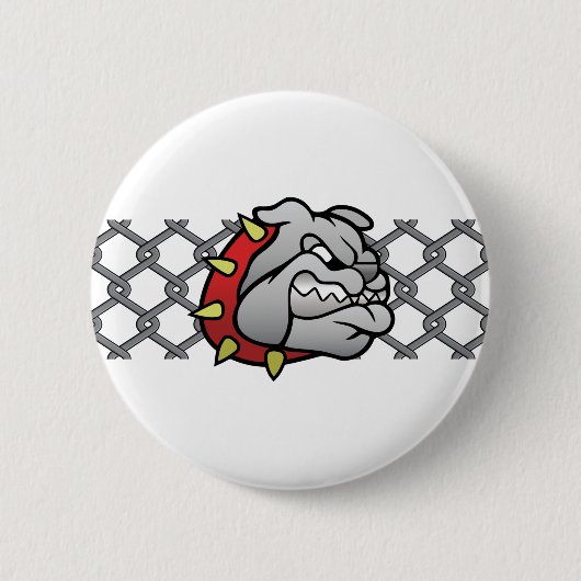 Badge Rond 5 Cm Mason Bulldogs #6 (Devant)