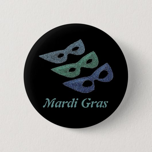 Badge Rond 5 Cm Masques d'étincelles - (Devant)