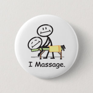 Badge Rond 5 Cm Massage