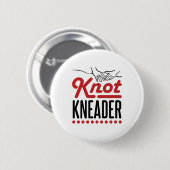 Badge Rond 5 Cm Massage Knot Kneader Masseuse (Devant & derrière)