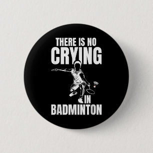 Badge Rond 5 Cm Match de badminton Chance Équipe de compétence Nav