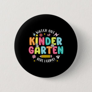 Badge Rond 5 Cm Maternelle Attention Me Voici Professeur De Matern