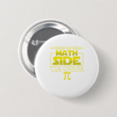 Badge Rond 5 Cm Math Amusant Mathématiques Geek Mathématicien Arri (Devant & derrière)