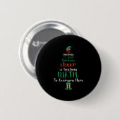 Badge Rond 5 Cm Math Enseignant Christmas Elf Cadeau design (Devant & derrière)