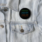Badge Rond 5 Cm Math Enseignant Danse Équation Mathématique Math (En situation)