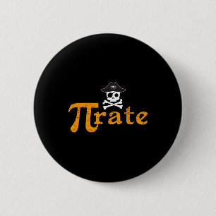 Badge Rond 5 Cm Math Pirate Happy Pi Day
