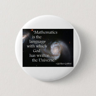 Badge Rond 5 Cm Mathématiques