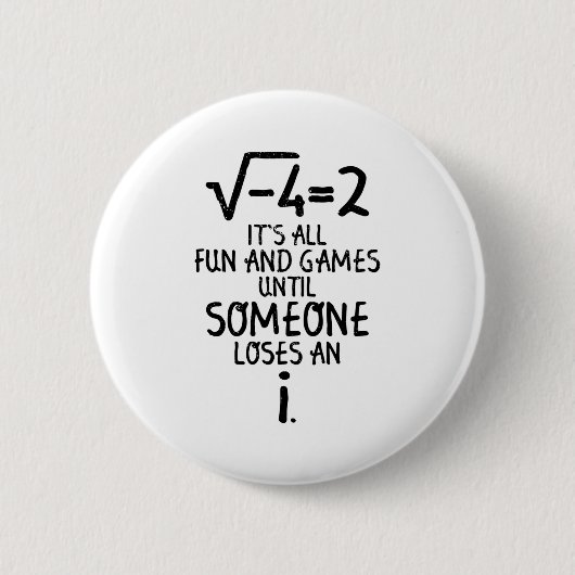 Badge Rond 5 Cm Mathématiques dire | Mathématiques Mathématiques M (Devant)