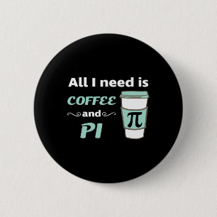Badge Rond 5 Cm Mathématiques Jour Pi Café Louveur Géométrie Calcu