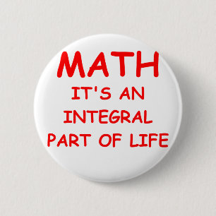 BADGE ROND 5 CM MATHS