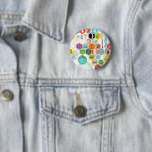 Badge Rond 5 Cm Maths (blanches) (En situation)