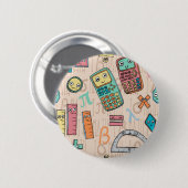 Badge Rond 5 Cm Maths heureuses (Devant & derrière)