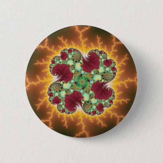 Badge Rond 5 Cm Matilda 17 - Art Fractal (Devant)