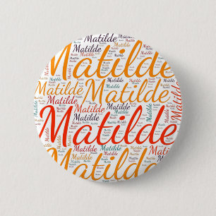 Badge Rond 5 Cm Matilde