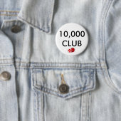 Badge Rond 5 Cm matrices, CLUB 10.000 (En situation)