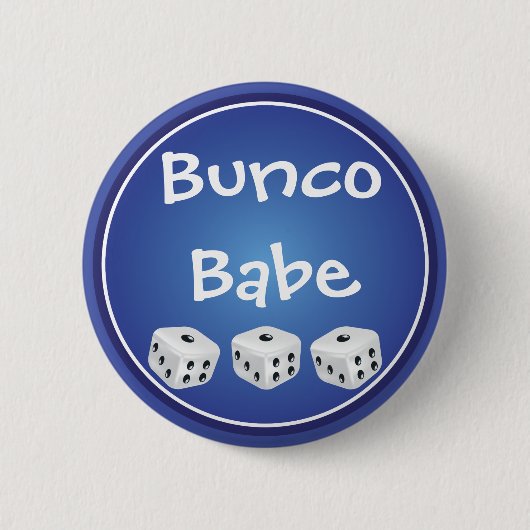 Badge Rond 5 Cm Matrices de bébé de Bunco (Devant)