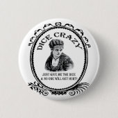 Badge Rond 5 Cm Matrices folles (Devant)