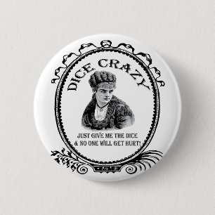 Badge Rond 5 Cm Matrices folles