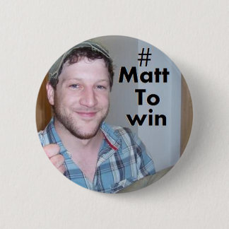 Badge Rond 5 Cm Matt Cardle pour gagner le facteur 2010 de x