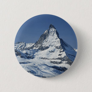 Badge Rond 5 Cm Matterhorn