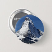 Badge Rond 5 Cm Matterhorn, Alpes (Devant & derrière)