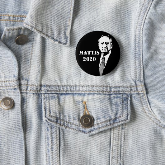 Badge Rond 5 Cm Mattis 2020 (En situation)