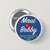 Badge Rond 5 Cm Maui adore Bobby (Devant & derrière)
