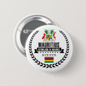 Badge Rond 5 Cm Maurice (Devant & derrière)