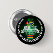 Badge Rond 5 Cm Maurice (Devant & derrière)