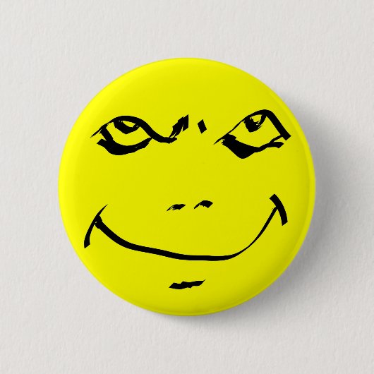 Badge Rond 5 Cm Mauvais (Devant)