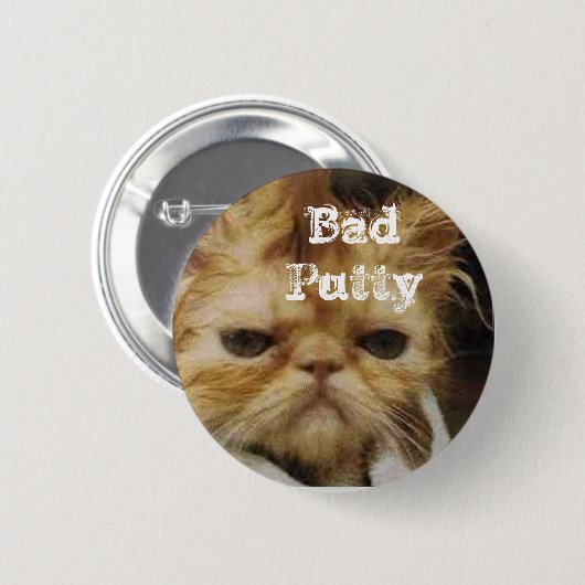 Badge Rond 5 Cm Mauvais mastic (Devant & derrière)