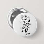 Badge Rond 5 Cm Mauvais Pin de jouet (Devant & derrière)