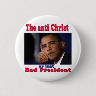 Badge Rond 5 Cm mauvais pres
