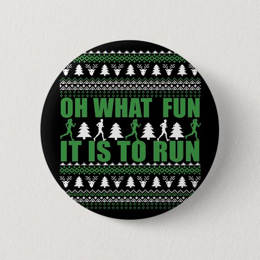 Badge Rond 5 Cm mauvais pull de noël (Devant)