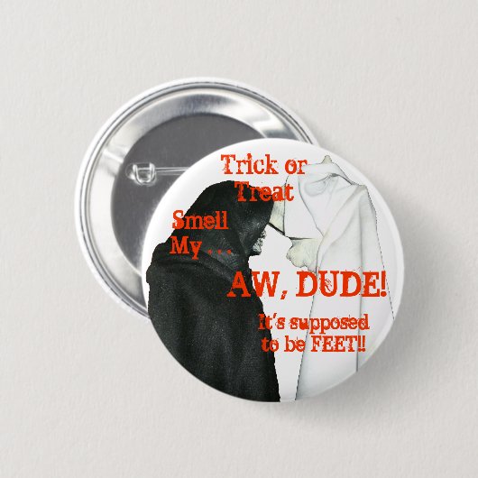 Badge Rond 5 Cm Mauvaise haleine (Devant & derrière)