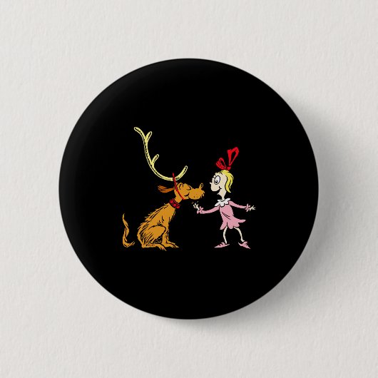 Badge Rond 5 Cm Max Cindy Lou Who Toddler (Devant)