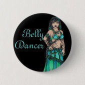 Badge Rond 5 Cm Maysun Belly Dancer (Devant)