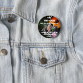 BADGE ROND 5 CM MCCAIN DE TOP GUN (En situation)