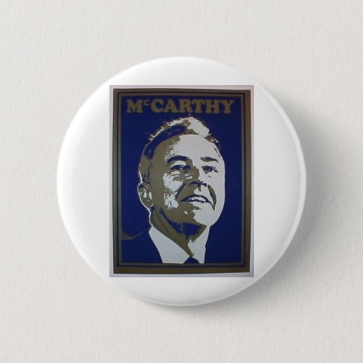 Badge Rond 5 Cm Mccarthy 1968 (Devant)