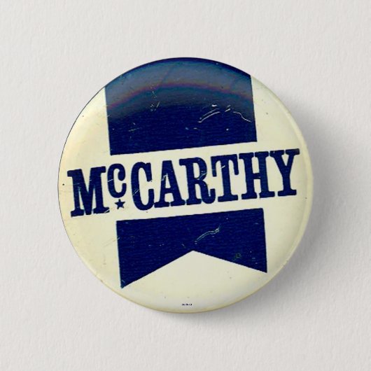 Badge Rond 5 Cm McCarthy pour le président - bouton (Devant)