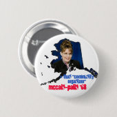 Badge Rond 5 Cm McPalin '08 (Devant & derrière)