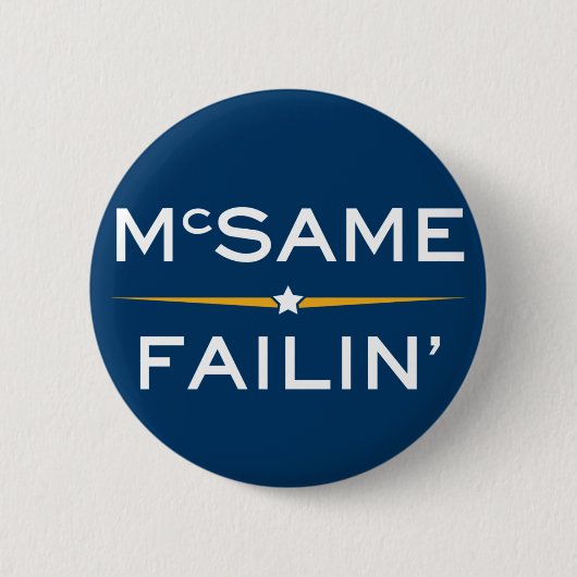 Badge Rond 5 Cm McSame - Failin (Devant)