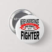 Badge Rond 5 Cm MDS (Syndromes Myélodysplastiques) (Devant & derrière)