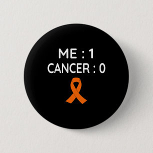 Badge Rond 5 Cm Me 1 Cancer 0 Leucémie