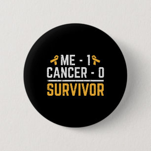 Badge Rond 5 Cm Me 1 Cancer de l'enfance 0 Sensibilisation des sur