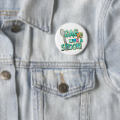 Badge Rond 5 Cm Me Gâcher Avec Une Cuillère (En situation)