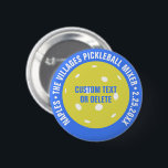 Badge Rond 5 Cm Médaille sur mesure du tournoi du club de basket-b<br><div class="desc">Utilisez ce bouton pour votre Pickleball Club ou Pickleball mixer/tournoi. Fonctionne bien comme une médaille (il suffit d'ajouter un ruban à l'épingle en arrière) ou de distribuer et de faire écrire leurs noms au centre avec un marqueur à pointes (assurez-vous de supprimer le texte du centre). Ajoutez facilement le mot...</div>
