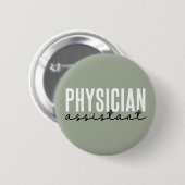 Badge Rond 5 Cm Médecin adjoint Médecin associé PA School (Devant & derrière)