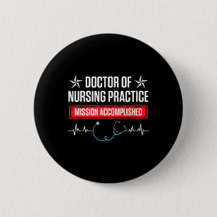 Badge Rond 5 Cm Médecin De La Dnp Pratique En Infirmière Rn Accomp