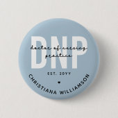 Badge Rond 5 Cm Médecin de pratique en soins infirmiers sur mesure (Devant)